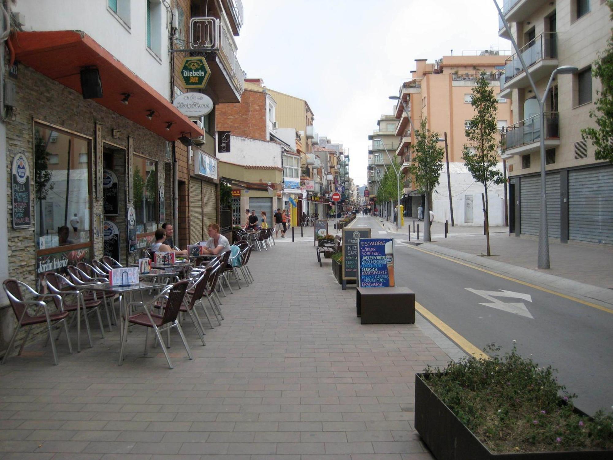 Pension Casa Austria Calella Exterior foto
